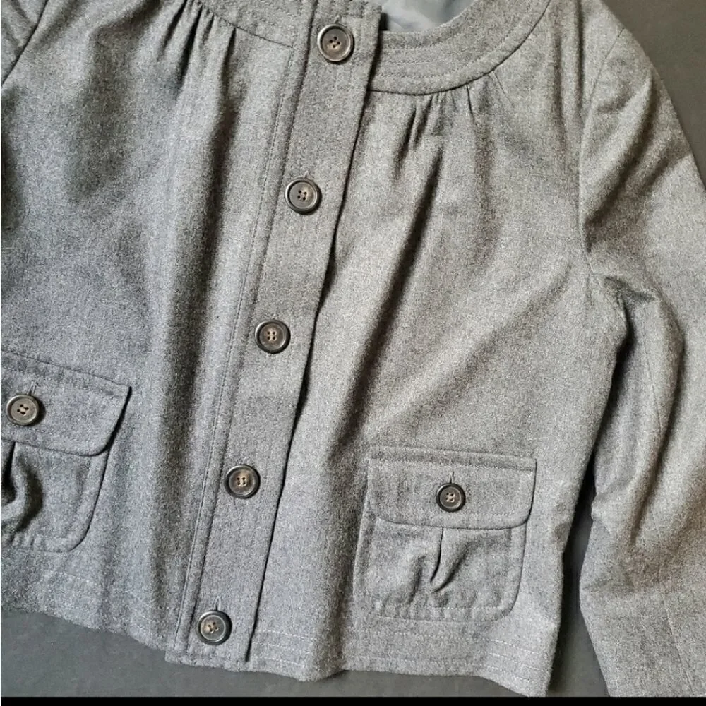 J.crew grey Wool Jacket